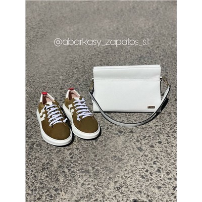Exodo · 1200EX Kaki+Ab.Zapatos PELLE Milan (930) АКЦИЯ