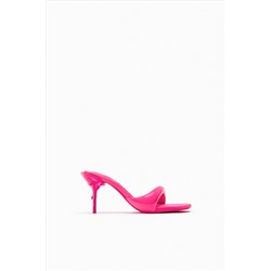 QUILTED HEELED SANDALS
