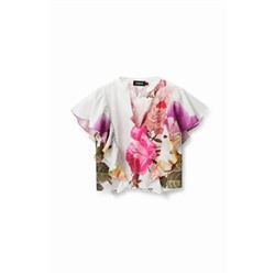 Blusa floral M. Christian Lacroix