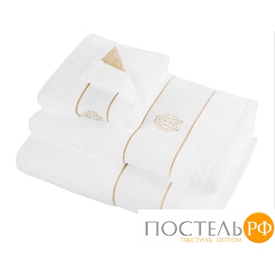 ROBERTO CAVALLI КОМП полот 5пр 2х40х60+2х60х110+100х150 GOLD NEW 012 bianco махров 450гр/м х/б