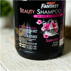 ШАМПУНЬ БАЛАНСИРУЮЩИЙ И УКРЕПЛЯЮЩИЙ «САКУРА» CAREBEAU FANTASY