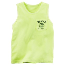 Garment-Dyed Graphic Pocket Tank | Carter's