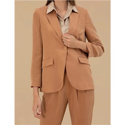 Kahverengi Regular Fit Ceket