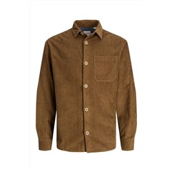 Camisa de terciopelo Camel