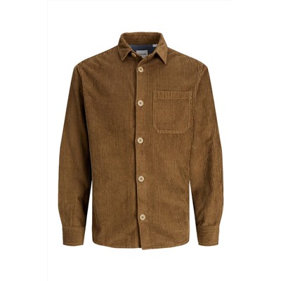 Camisa de terciopelo Camel