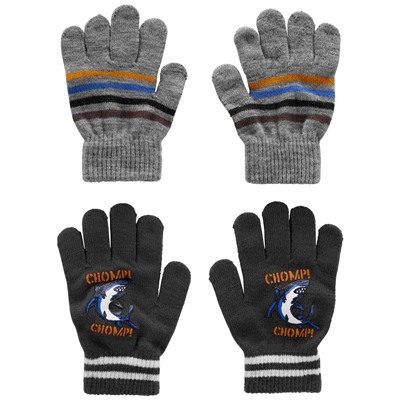 2-Pack Dinosaur Gripper Gloves