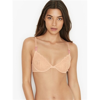 VICTORIA'S SECRET Sexy Tee Unlined Plaid Lace Demi Bra