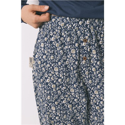 Pijama largo 100% algodón SmileyWorld® azul