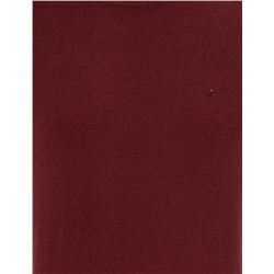 Bordo Slim Fit Bisiklet Yaka Basic Triko Kazak