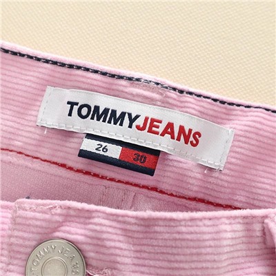 Tomm*y Jean*s женские вельветовые штаны прямого кроя с завышенной талией, экспорт  - начало продаж 14.10 в 5:00