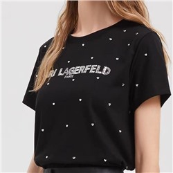 Футболка со стразами  Kar*l Lagerfel*d 😎  Экспорт