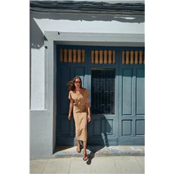 VESTIDO FLUIDO PLIEGUES
