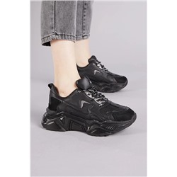 Tonny Black Kadın Siyah Sneaker DNZ-1
