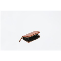Cartera de piel Mini Moni Bronce