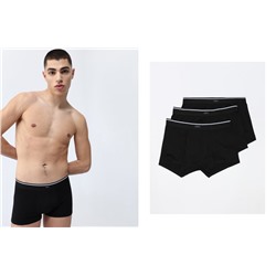 PACK OF 3 PLAIN BOXERS