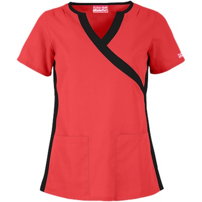 Butter-Soft Scrubs by UA™ Inset V-Neck Scrub Top