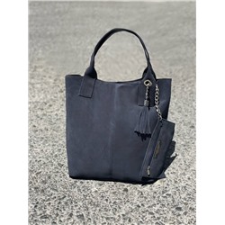 Ab.Zapatos Pelle SHOPPER ser (590) gris oscuro