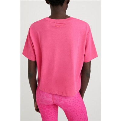 Camiseta leopardo 100% algodón