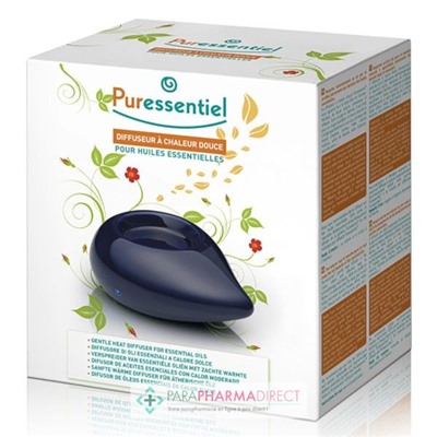 Puressentiel Diffuseur à Chaleur Douce pour Huiles Essentielles Bleu Marine