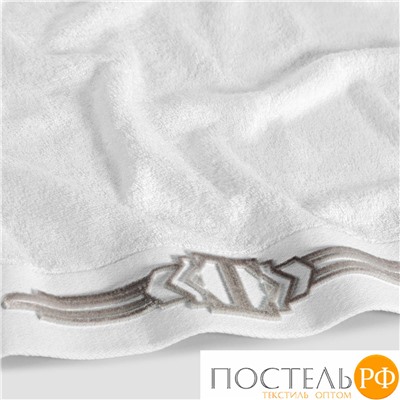 Togas АРТ ЛАЙН бел К-т полотенец 50х100/100х150, 50% хлопок/50% модал, 600 гр/м2