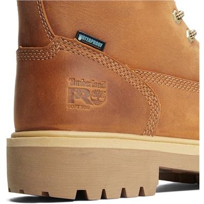 Timberland PRO Men's Direct Attach 6 Inch Soft Toe Insulated Waterproof Industrial Work Boot