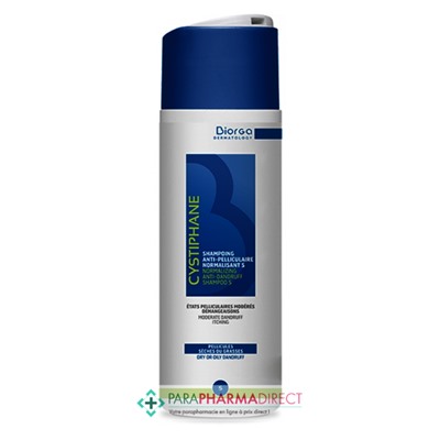 Biorga Cystiphane Shampooing Anti-Pelliculaire Normalisant S 200ml