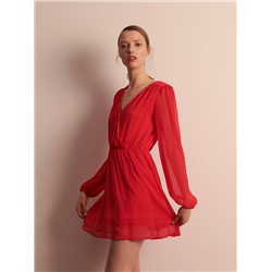 Chiffon-Kleid