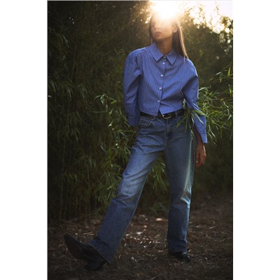 Z1975 WIDE-LEG HIGH-WAIST LONG LENGTH JEANS