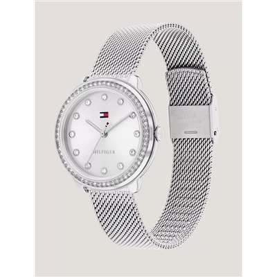 Tommy Hilfiger 32MM Stainless Steel Mesh Bracelet Watch