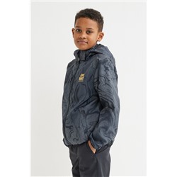 Windjacke mit Kapuze