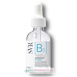 SVR [B3] Ampoule Hydra - Concentré Réparateur, Repulpant, Anti-rides 30 ml