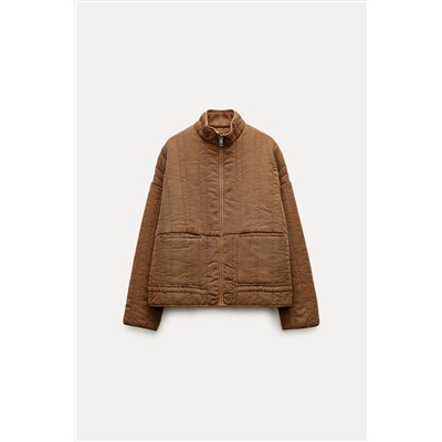 ZW COLLECTION FADED-EFFECT PUFFER JACKET