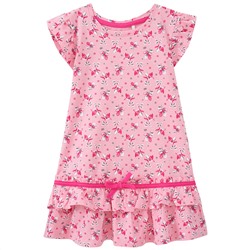 Mädchen Kleid mit Zierschleife