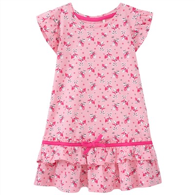 Mädchen Kleid mit Zierschleife