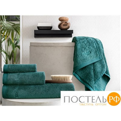 Togas ПУАТЬЕ Полотенце, изумрудный, 40х60, 1пр, модал/хл, 650 гр/м2