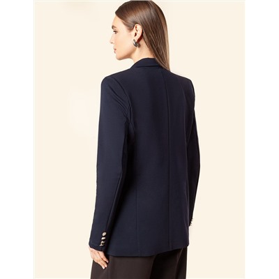 Жакет трикотажный из тонкого футера с эластаном на подкладке