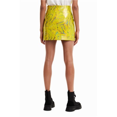 Minifalda slim arty