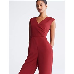 Sleeveless Wrap Jumpsuit