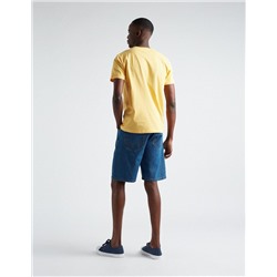 Denim Shorts, Men, Dark Blue