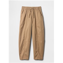 Kids High Rise Pull-On Barrel Pants