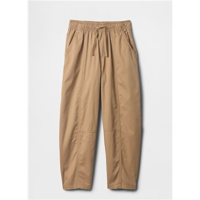 Kids High Rise Pull-On Barrel Pants