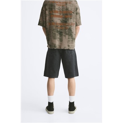 BERMUDA DENIM BAGGY FIT