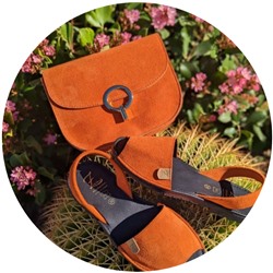 Ab.Zapatos • 3106-8 • naranja+AB.Z PELLE Djuli ser (410) naranja