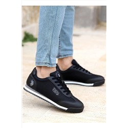 U.S. Polo Assn. Deep Summer 3fx Erkek Siyah Sneaker DEEP SUMMER 3FX