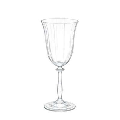 Lucinda Optikli 4'lü Kristal Şarap Kadehi Seti - 370 ml