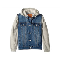 Levi's® Kids Hooded Trucker Jacket (Big Kids)