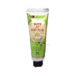 Крем для рук с оливковым маслом от Daiso 50 Гр / Daiso Olive hand cream 50 gr