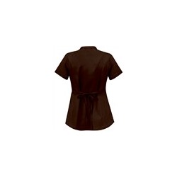 Butter-Soft Scrubs by UA™ Women's Solid Mandarin Collar Snap Front Top