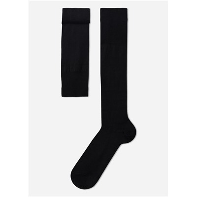 Lange Herrensocken mit Fil d‘Ecosse