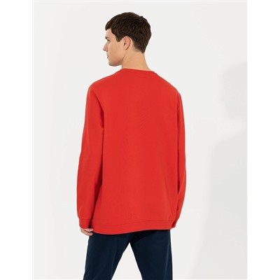 Kırmızı Sweatshirt